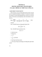 TỰ RUNG VÀ MẤT ỔN ĐỊNH CỦA QUÁ TRÌNH CẮT KIM LOẠI - CHƯƠNG 2 pot