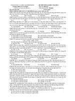 ĐỀ THI THỬ ĐẠI HỌC NĂM 2011 Trường THPT số 3 An Nhơn ppt