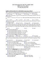 ĐỀ THAM KHẢO ÔN THI TỐT NGHIỆP THPT MÔN VẬT LÝ 12 _ ĐỀ 11 potx