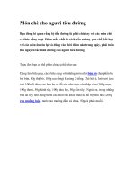 Món chè cho người tiểu đường pdf