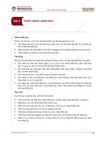 BÀI  5    CHỨC NĂNG LÃNH đạo