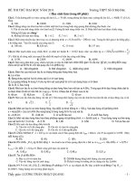 ĐỀ THI THỬ ĐẠI HỌC NĂM 2011 Trường THPT Số II pps
