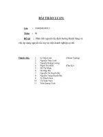 Phân tích nguyên tắc định hướng khách hàng và việc áp dụng nguyên tắc này tại viettel