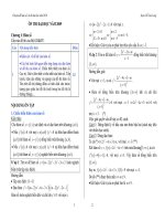 chuyên đề hàm số ôn thi đại học