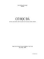 Giáo trình cơ học đá - Chương mở đầu pdf