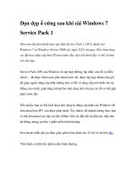 Dọn dẹp ổ cứng sau khi cài Windows 7 Service Pack 1 pdf