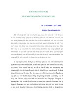 KHOA HỌC CÔNG NGHỆ VÀ SỰ ĐỐI THOẠI GIỮA CÁC NỀN VĂN HÓA pdf