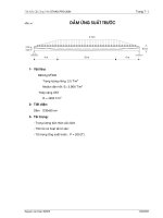 Thực hành tính kết cấu công trình STAAD.PRO 4 - Bài 9 doc