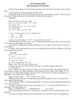 BÀI TẬP HOÁ HỌC ppsx