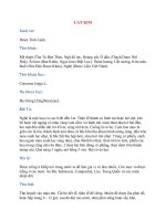 Lý Thuyết Dược Học: UẤT KIM ppt