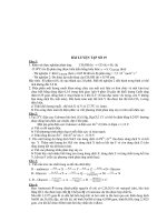 BÀI LUYỆN TẬP SỐ 19 pps