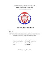 XÂY DỰNG PHẦN MỀM THEO DÕI VÀ QUẢN LÝ SINH VIÊN CHO TRƯỜNG CAO ĐẲNG NGHỀ CƠ GIỚI NINH BÌNH