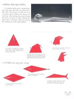 Nghệ thuật xếp giấy Nhật Bản cho người mới học part 4 doc