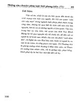 Những câu chuyện pháp luật thời phong kiến tập 1 part 7 pps