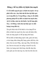 Đông y hỗ trợ điều trị bệnh tim mạch ppt