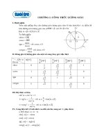 chuyên đề về lượng giác