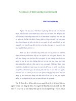 VĂN HÓA VÀ Ý THỨC GIÁ TRỊ CỦA CON NGƯỜI pdf