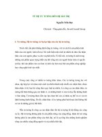 TỪ HỆ TƯ TƯỞNG ĐẾN HỆ GIÁ TRỊ doc