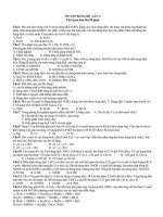 ÔN TẬP BẰNG ĐỀ LẦN 3 pps