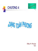 SLIDE - DẠNG TOÀN PHƯƠNG pot