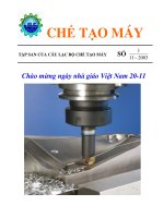 TẬP SAN CLB CHẾ TẠO MÁY 1 ppsx