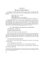 Giáo trình đo đạc và chỉnh lý số liệu thủy văn - Chương 4 pptx