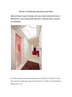 Hài hòa với cách kết hợp trắng đỏ đen trong 100m2 doc