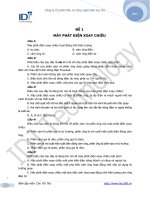 ĐỀ 1: LÝ THUYẾT MÁY PHÁ ĐIỆN XOAY CHIỀU pot