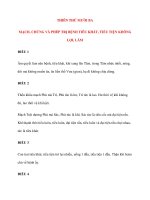 Y học cổ truyền kinh điển - sách Kim Quỹ: THIÊN THỨ MƯỜI BA MẠCH, CHỨNG VÀ PHÉP TRỊ BỆNH TIÊU KHÁT, TIỂU TIỆN KHÔNG LỢI ppsx