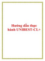 Hướng dẫn thực hành UNIBEST-CL+ doc