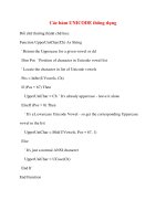 Các hàm UNICODE thông dụng pptx