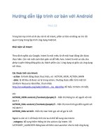 Giáo trình hình thành ứng dụng tícch hợp cài đặt Androi với Eclipse p3 potx