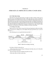 Thiết kế đê và công trình bảo vệ bờ - Chương 2 pptx