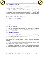 Giáo trình hình thành ứng dụng điều khiển tổng quan về tool preset trong autocad p6 pot