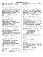 CHUYÊN ĐỀ BÀI TẬP HALOGEN pot