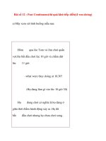 Bài số 12 : Past Continuous potx