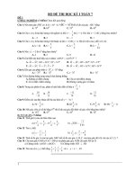 8 đề thi học kì tóan 7