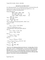 BÀI TẬP TỰ LUẬN HÓA VÔ CƠ pot