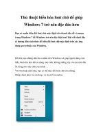 Thủ thuật biến hóa font chữ để giúp Windows 7 trở nên độc đáo hơn pptx