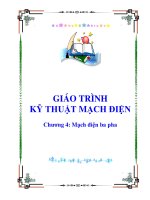 Giáo trình kỹ thuật mạch điện- Chương 4: Mạch điện ba pha pot