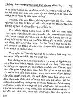 Những câu chuyện pháp luật thời phong kiến tập 1 part 9 pdf