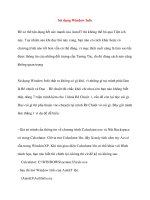 Sử dụng Window Info doc