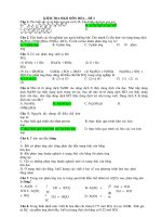 KIỂM TRA HKII MÔN HÓA – ĐỀ 2 pdf