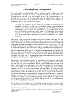 KINH TẾ VĨ MÔ - CÁC LÝ THUYẾT TĂNG TRƯỞNG KINH TẾ - KIM CHI - 1 pps