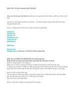 Hướng dẫn cách kiếm tiền từ like facebook