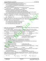 TUYỂN CHỌN ĐỀ THI VẬT LÝ NĂM 2011 - BÙI GIA NỘI - 6 ppt