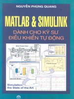 Matlab và Simulink dành cho kỹ sư điều khiển tự động part 1 potx