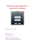 Phần mềm xóa ngày dùng thử Win 7 pps