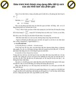 Giáo trình hình thành ứng dụng điều tiết tỷ xích của các khối bán cầu phân giải p1 ppt