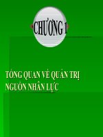 Bài giảng quản trị nguồn nhân lực_c1 pps
